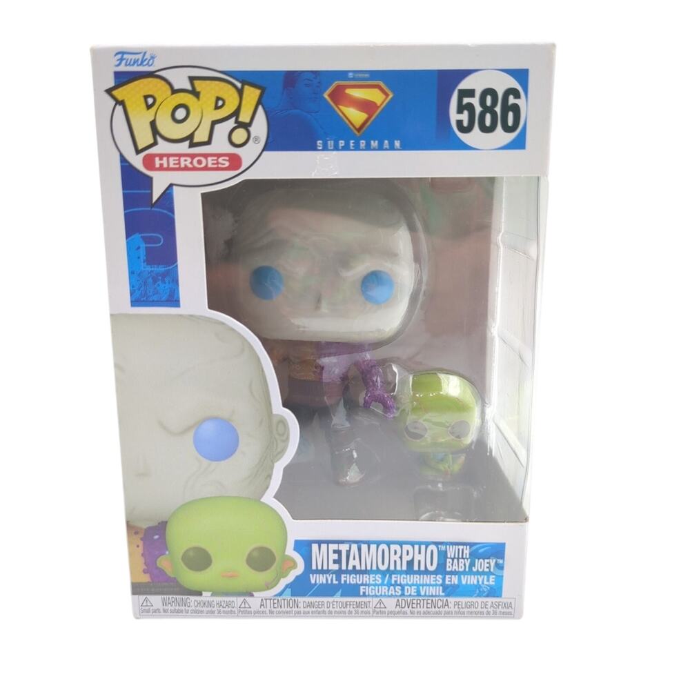 Funko Pop Metamorpho w/ Baby Joey DC Heroes #586 Vinyl Figure New in Box